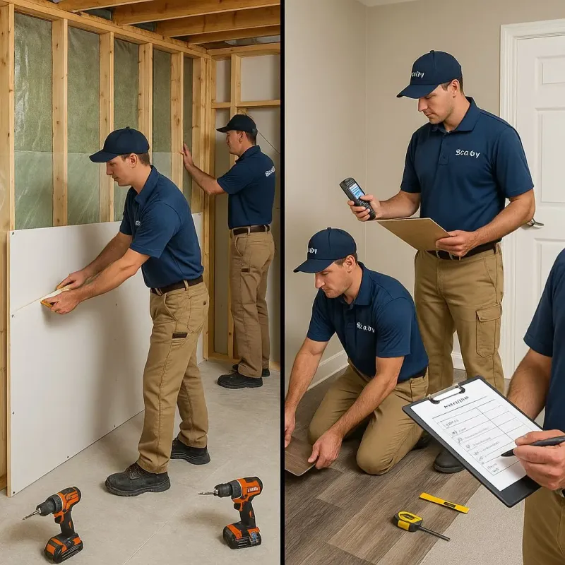 Repairs and Reconstruction process in Fountainhead-Orchard Hills, MD